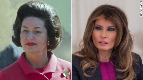 Revisiting Lady Bird Johnson&#39;s whistle-stop tour and what Melania Trump isn&#39;t using the first lady&#39;s office for