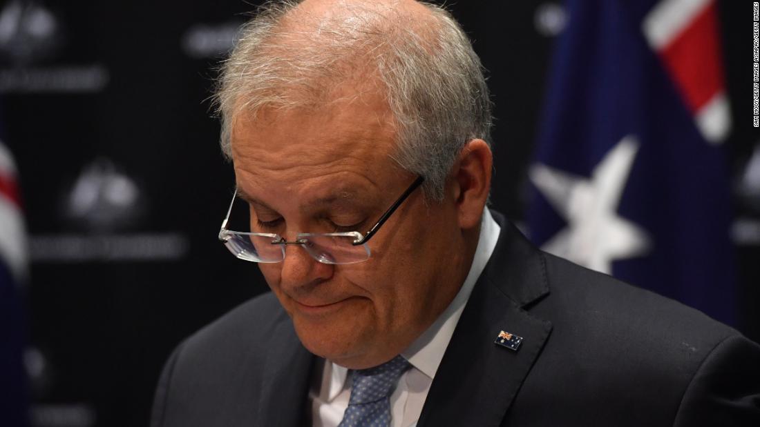 Prime Minister Scott Morrison apologizes for saying there was 'no slavery' in Australia
