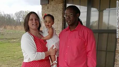 Sterling Higgins with his daughter and her mother, Jennifer Jenkins, the administrator of Higgins&#39; estate.