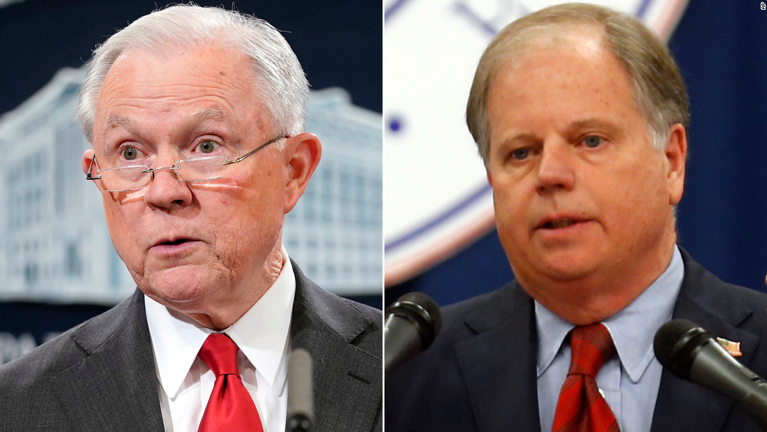 Doug Jones says it's tough for Jeff Sessions to be on 'right side of history'