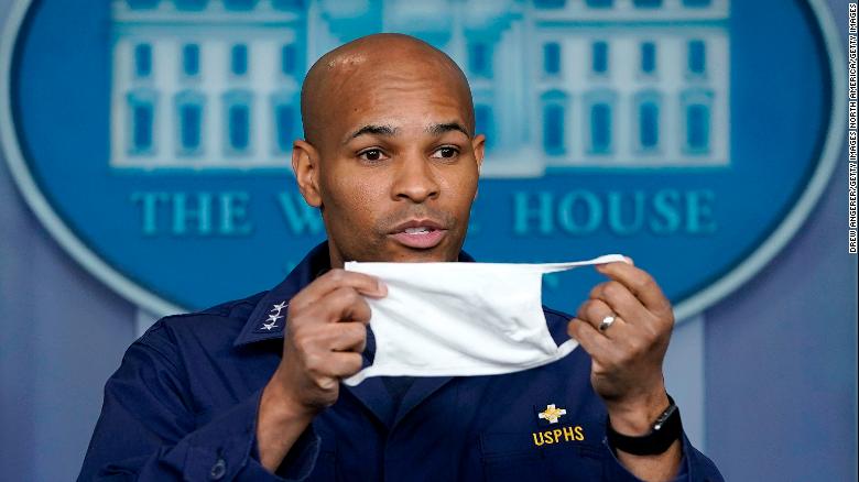 US surgeon general: ‘No reason to doubt’ Covid-19 death toll number after Trump claims deaths ‘exaggerated’