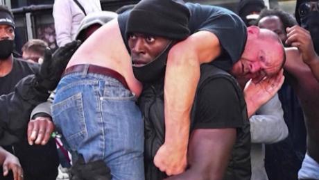 UK Black Lives Matter Patrick Hutchinson rescue opposing protester Abdelaziz intv intl hnk vpx_00001129.jpg