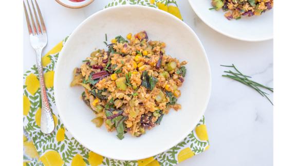 Any-Veggie Fried Rice by Caroline Chambers