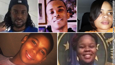 These are the ordinary things they were doing when they were killed by police 