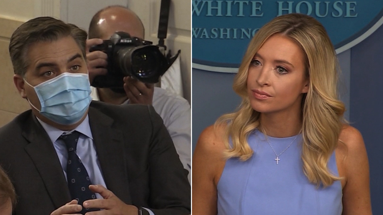Acosta to McEnany: Will Trump take responsibility if rallygoers get sick?