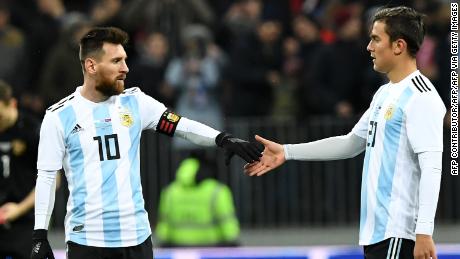 Paulo Dybala and Lionel Messi have been Argentina teammates since 2015.