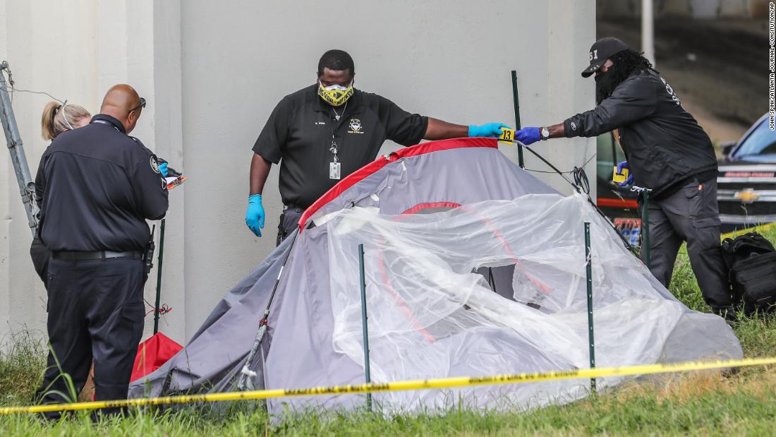 The shooting deaths of 3 homeless people in Atlanta may be related