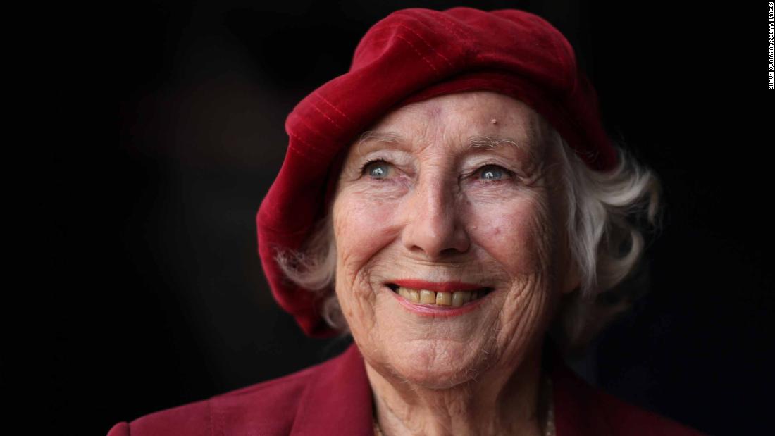 (CNN) British singer Vera Lynn, whose sentimental ballads during World War II provided the soundtrack for the Allied war effort, has died at the age o