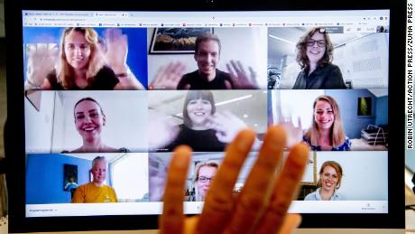 Why we can&#39;t stop waving at the end of video calls