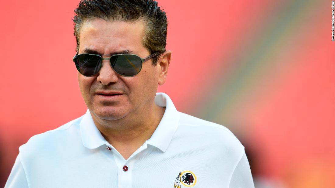 Dan Snyder, owner of the Washington Football Team, says he is being extorted by one of the owners of a minority