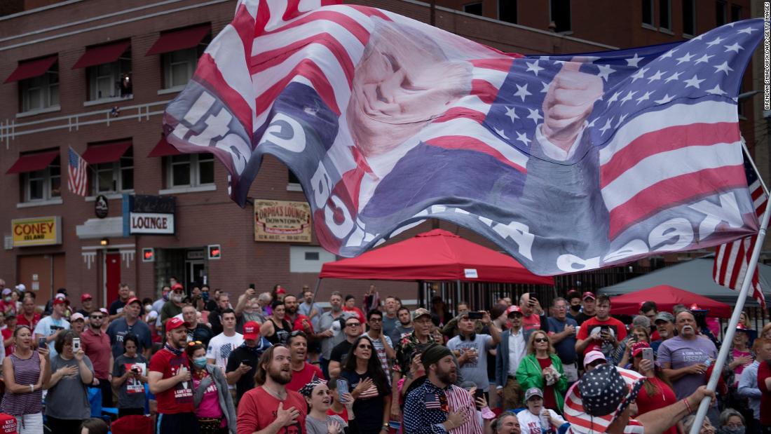 Trump holds first campaign rally since coronavirus pandemic began