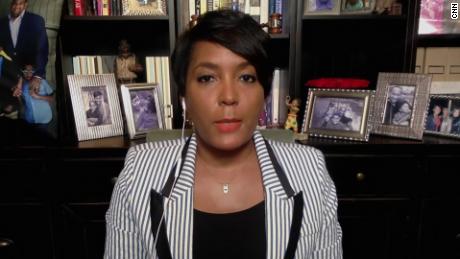 Mayor Keisha Lance Bottoms said the &quot;chaos&quot; during demonstrations last month was &quot;not in the spirit of Martin Luther King Jr.&quot;