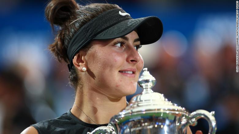Time Out: Bianca Andreescu aims to be tennis' GOAT