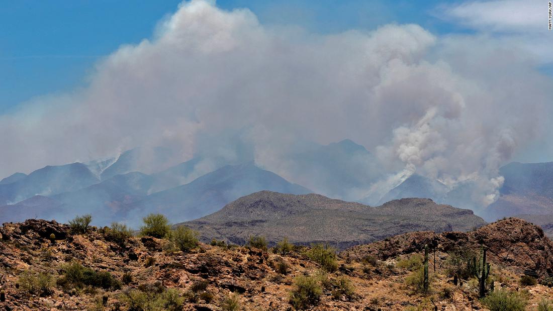 The Bush Fire is now the 5th largest in Arizona's history - CNN