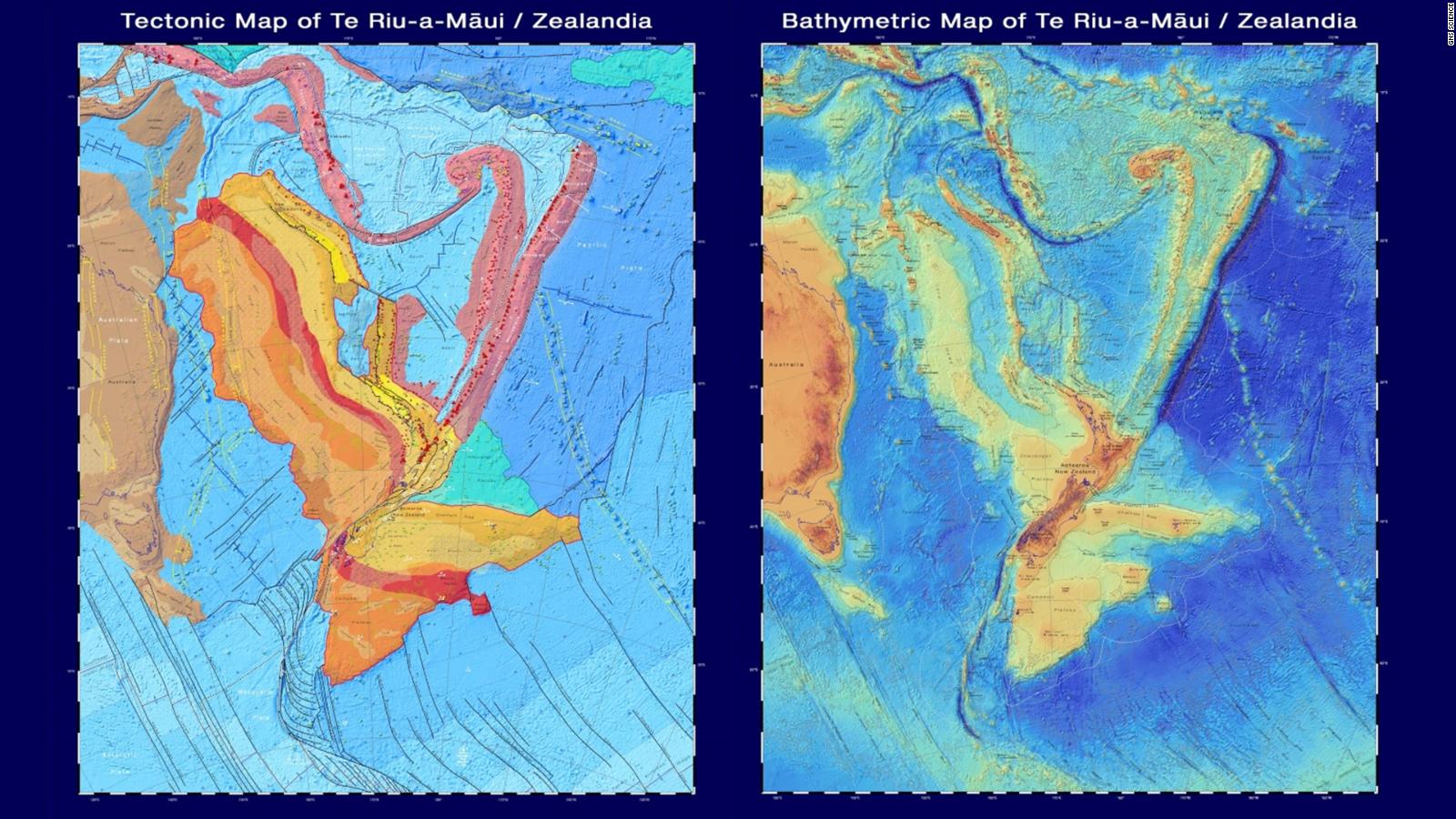 Zealandia: New maps reveal New Zealand's lost underwater continent - CNN