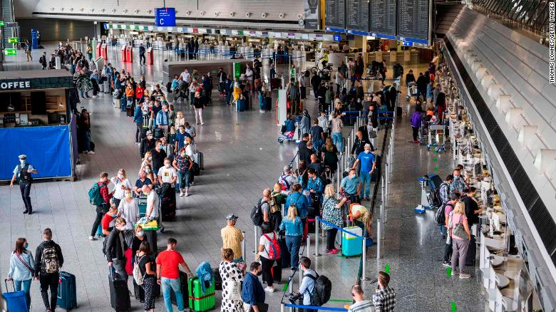 American travelers will be unwelcome inside the EU for the foreseeable future, due to the eyewatering US coronavirus infection numbers.