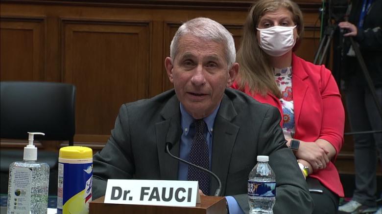 Dr. Fauci: We will be testing more, not less