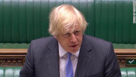 El primer ministro británico, Boris Johnson, dio a conocer una gran relajación y señaló el final de la 