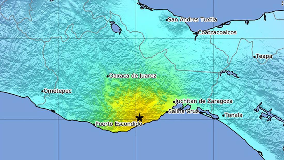 Terremoto En Mexico Terremoto De Magnitud 7 4 Golpea Oaxaca