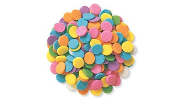 Edible Confetti Sprinkles - 8 Ounces