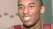 Kobe Bryant a spus pentru proiectul NBA direct din liceu, intrând în ligă la doar 17 ani.