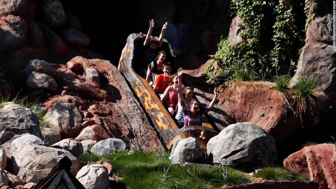 Splash Mountain a Disney ride based on a controversial film will