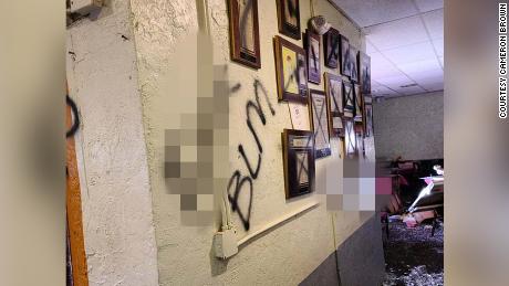 A restaurant in New Mexico was vandalized with racial slurs. Now the ...