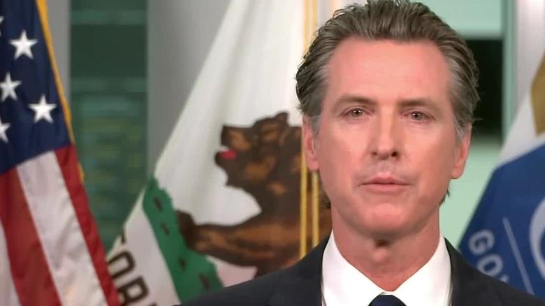 California's governor sounds the alarm over virus