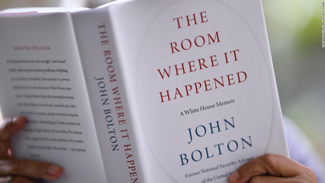 John Bolton S Memoir Has Sold A Staggering 780 000 Copies In Its First Week On Sale Cnn