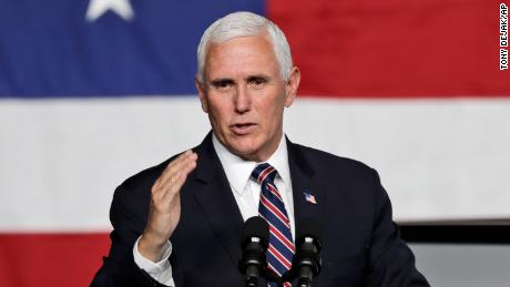 Vice President Mike Pence speaks at the launch of the electric Endurance pickup truck at Lordstown Motors Corporation, Thursday, June 25, 2020, in Lordstown, Ohio. 