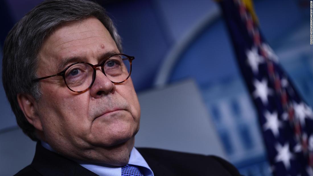 AG Barr calls reaction to George Floyd death 'extreme'