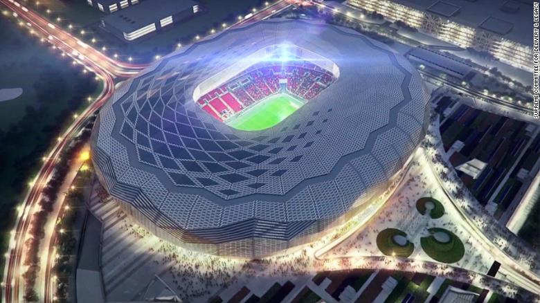 Qatar S 2022 World Cup Diamond In The Desert Stadium Completed Cnn