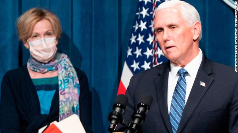 Pence’s office says he did not attend swearing-in due to CDC guidelines