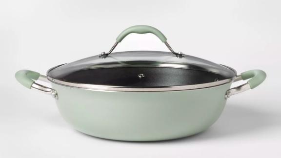 Cravings by Chrissy Teigen 5-qt Aluminum Non-Stick Everyday Pan with Lid