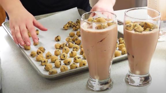 Double Chocolate Fudge Cookie Dough Shake