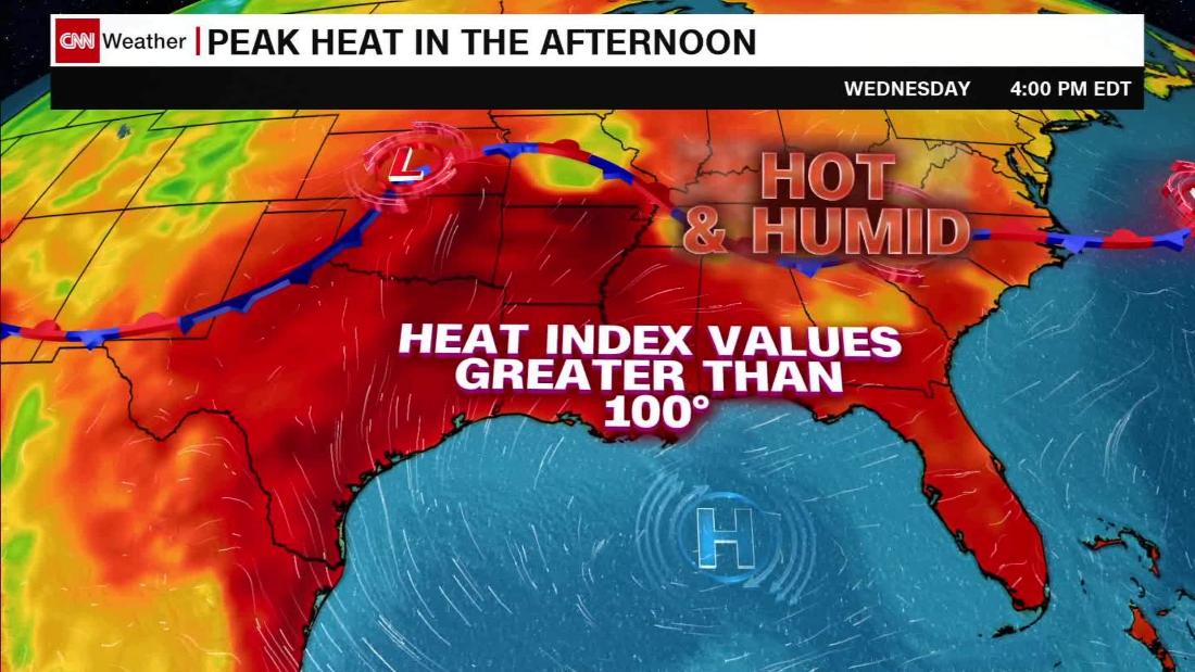 Weather Forecast Dangerous Heat Settles In As July Begins Cnn Video 8265