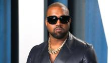 Kanye West attends the 2020 Vanity Fair Oscar Party following the 92nd annual Oscars at The Wallis Annenberg Center for the Performing Arts in Beverly Hills on February 9, 2020. 