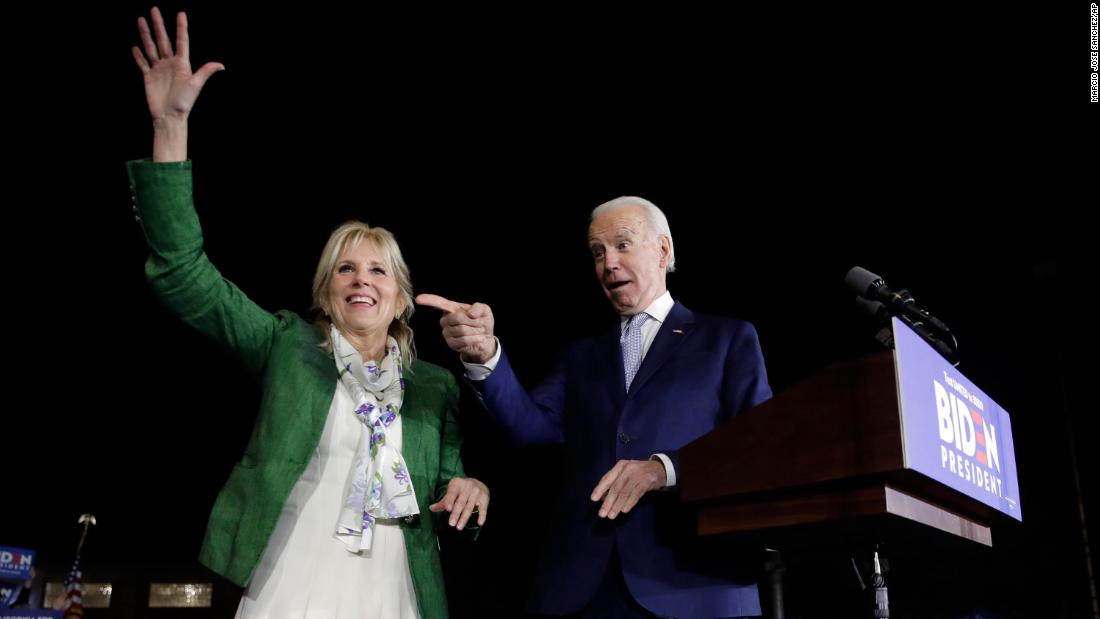 Jill Biden's influential role in choosing Biden's running mate