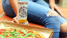 White Claw partnered with Blaze Pizza for a mango-flavored crust.
