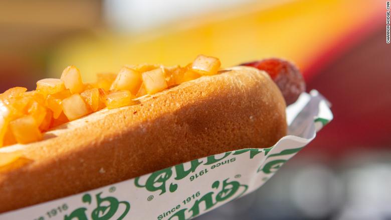 It's National Hot Dog month, so grab a "red hot"