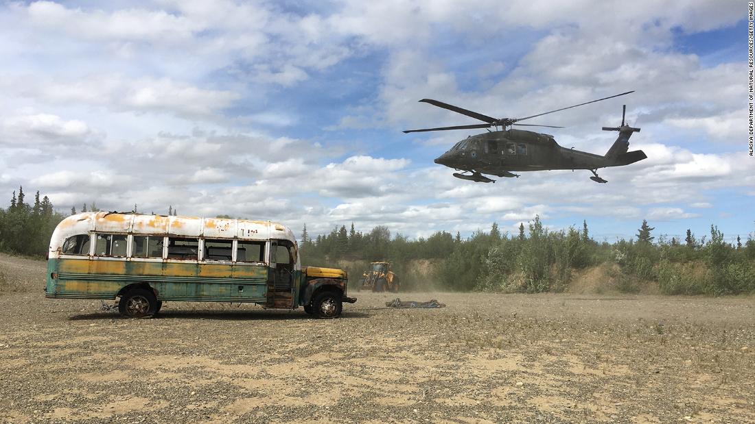 'Into the Wild' bus on path toward a new home in Alaska | CNN Travel