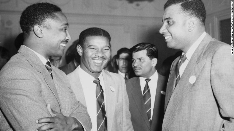 Left to right: Frank Worrell, Everton Weekes and Clyde Walcott made up the famous &quot;Three Ws&quot; of Bajan and West Indian cricket.