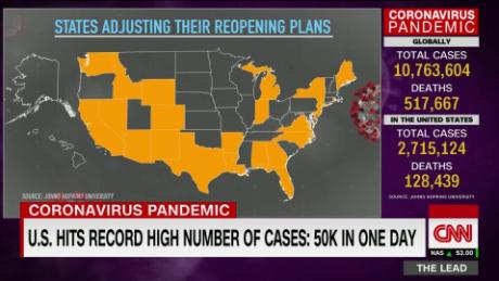 Fauci Says U S Is Losing Coronavirus Battle As Infections Hit A