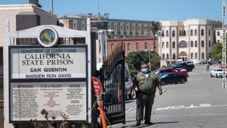 More than 1,000 detainees and staff at the San Quentin State Prison have tested positive for Covid-19, corrections officials say.