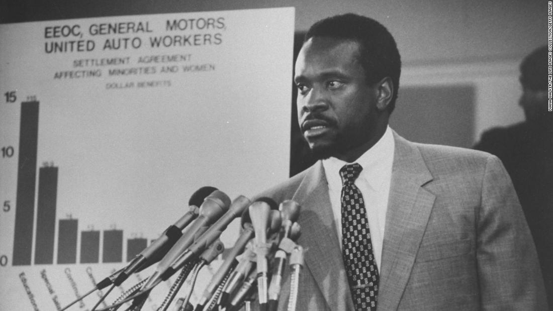 In 1982, Thomas was appointed by President Ronald Reagan to become chairman of the Equal Employment Opportunity Commission. Before that, he was an assistant attorney general in Missouri (1974-77), an attorney for the Monsanto Corp. (1977-79), a legislative assistant to US Sen. John Danforth (1979-81), and an assistant secretary for civil rights at the US Department of Education (1981-82). 