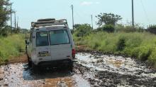 A Medecins sans Frontieres mobile clinic in eSwatini