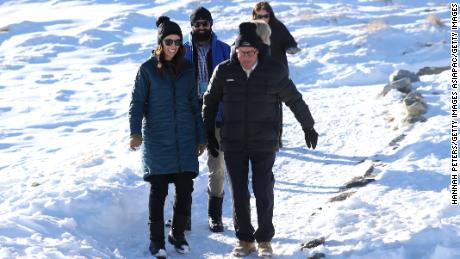 Prime Minister Jacinda Ardern during a visit to Cardrona Alpine Resort on June 26, 2020 in Cardrona, New Zealand, as the town&#39;s ski season opened to the public. 