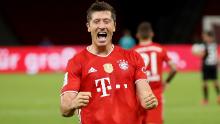 Robert Lewandowski scored his 50th and 51st goals of an incredible season.