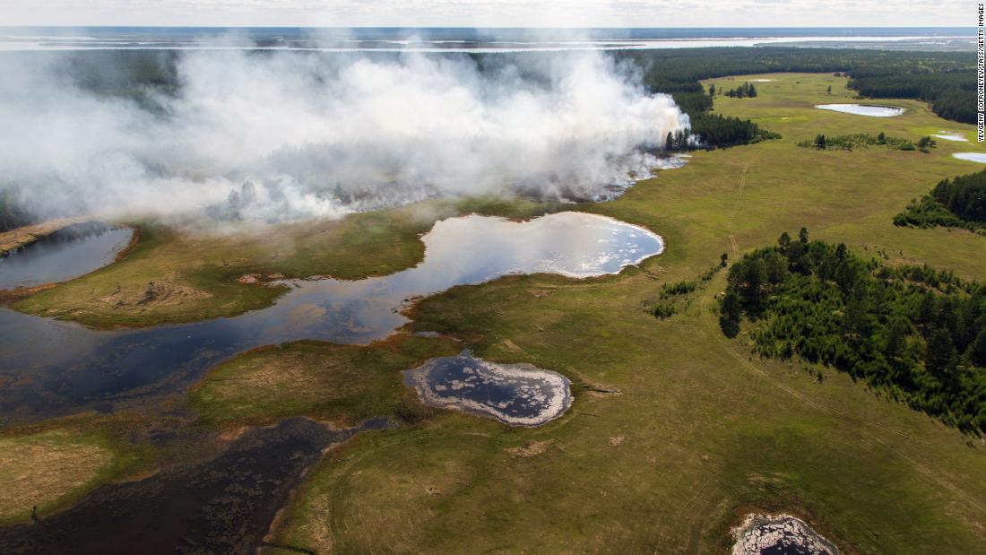 Siberia had its warmest June ever as wildfires raged and carbon dioxide emissions surged