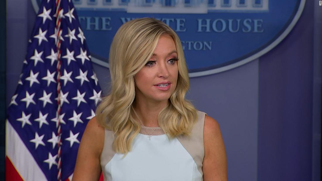 WH press secretary Kayleigh McEnany won't denounce President Donald ...